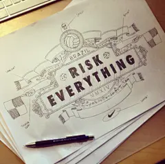 英国伦敦插画师 Tobias Hall 细致的字体手绘作品。
