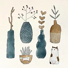 简简单单的插画和生活艺术 by Dorte Ringtved - 手工客，高质量的手工，艺术，设计原创内容分享平台