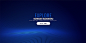 Blue particle mesh background design