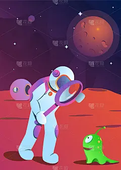 太空旅行和探索的概念