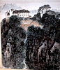《瑞金梅坑云石山》宋文治, 1963年

纸本水墨设色/70.5cm×60.5cm