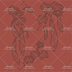 [编号337]日本和风图案花纹和服纹样日式产品包装纹理AI矢量素材-淘宝网