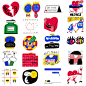 Break up emoji set, personal project