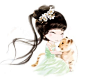 Q版 适合做头像 手绘古装美女古装摄影网|裙魅古装论坛 - Powered by Discuz!
