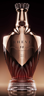 Rheve, Luxury rum bottle concept : Luxury rum concept bottle Rheve is inspired by the shape of the sugar cane leaves, which are visually imprinted through a waved, sculptural stylized surface on the lower portion of the bottle. 