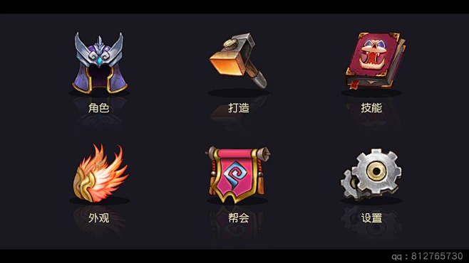 icon_主界面功能按钮图标-花瓣网