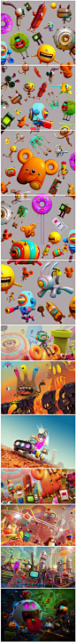 pokedstudio——让人越看越爱的经典卡通角色形象作品