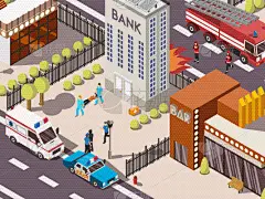 救护服务职位,华丽的,健康保健,计划书,汽车,传单,意外事件,构图,设计