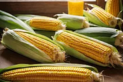 鲜嫩美味的粗粮食物玉米摄影图片