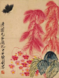 齐白石——蛾 ​​​