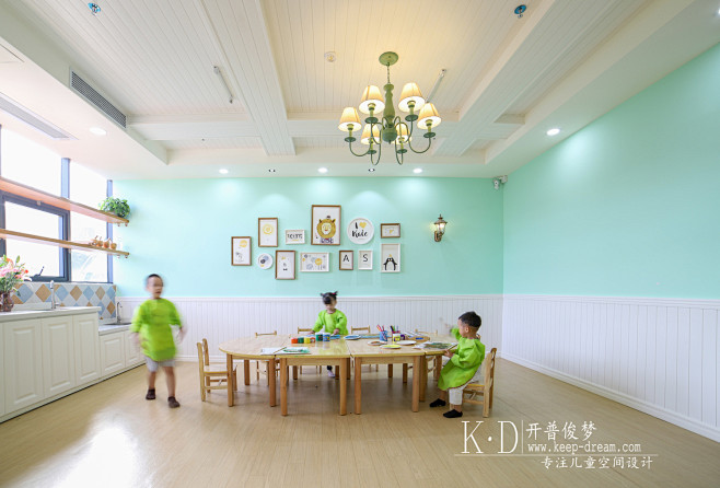 贝迪森儿童成长中心区域空间设计：烘焙教室...