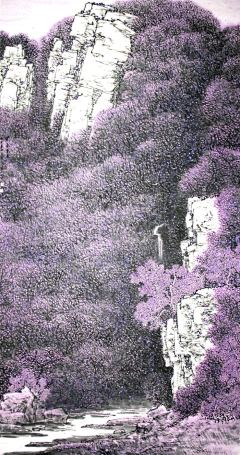 ivy蓝采集到图-国画 东方审美