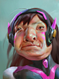 Overwatch-D.Va, Justcg Chen : Overwatch-D.Va