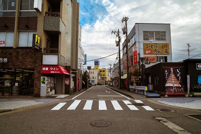 日本 城市街道 街景