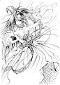 #线稿#漫画卡通人物绘画 平面 灵感 素材 二次元
@冒险家的旅程か★