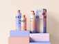 NUID - Brand Identity : NUID Cosmetics  - 2020 Brand Identity.  /Designed by Cuongluu, Linh Trần, Linh Cao / Photo - Unsplash - Thank so much every Photographer!