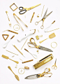 gold craft supplies