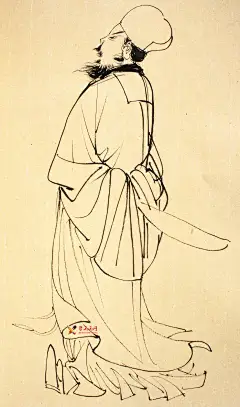 64幅蔡岚工笔白描人物画集欣赏_露西学画画