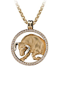 Magerit - Zodiac Collection: Necklace Big Tauro