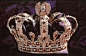 皇冠的皇后玛丽露易丝本来这皇冠是由从黄金与白银尚美巴黎配件和镶有红宝石和钻石。@北坤人素材