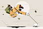 ILLUSTRATION  adobe illustrator concept art conceptual vector magazine editorial Layout design branding 