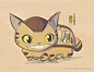 Squishy Catbus by idrawrainbows