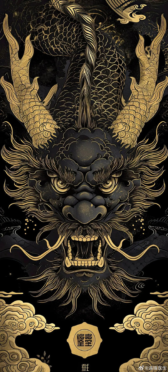 龙年大吉
龙年系列手机壁纸，分享给大家 ...