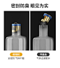 304不锈钢地漏长条枪灰色全铜地漏芯淋浴房下水道防臭防虫大排量-tmall.com天猫