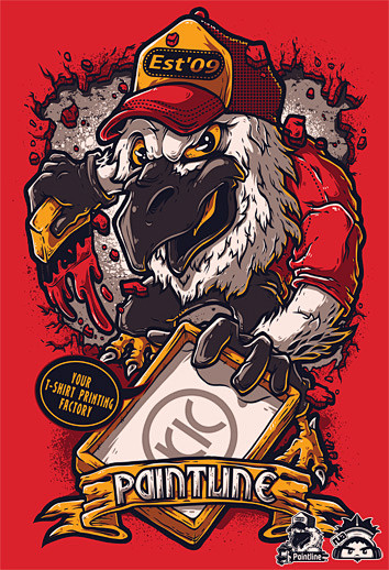 paintline tee design...