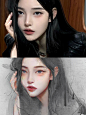 国人画师：板绘发发作品 全网同名 抖音or小红书ID:板绘发发