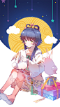VOCALOID 洛天依 同人图 插画 壁纸 | 手机壁纸 电脑壁纸 | 半次元-第一中文COS绘画小说社区