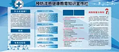 预防流感防治宣传栏海报