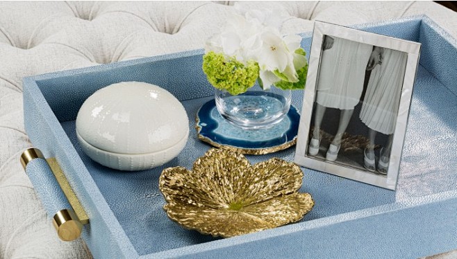 Large Gold Flower Di...