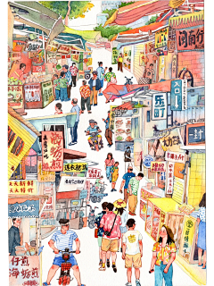 又一块地采集到插画-地区地貌
