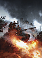 World of Tanks Roll Out issue #5, Isaac Hannaford : Illustration for WoT Roll Out issue #5