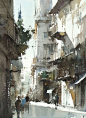 来自水彩画家 Chien Chung-Wei（简忠威）绘画作品一组  |  /chienchungwei.com/ ​​​​