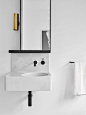 Modern bathroom inspiration bycocoon.com | stylish sturdy black bathroom taps | stainless steel | bathroom design and renovation | minimalist design products for your bathroom and kitchen | villa and hotel projects | Dutch Designer Brand COCOON: 