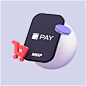 3D illustrations for MTS Money  No
