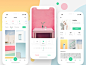 Photo App white clean ui ios app ui design camera app photo app minimal gallery