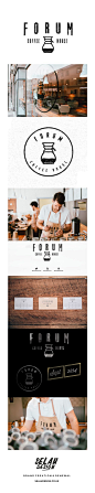 Forum Coffee House Branding Deisgn by Selah Design selahdesign.co.uk: 