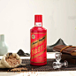 茅台迎宾酒中国红 酱香型白酒 53度 500ml*6瓶 整箱装-小米有品