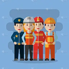 团体工作者不同的职业