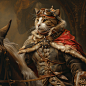 tukaka012_A_cat_wearing_knightly_attire_riding_a_horseSteampunk_a28897ba-c8f6-4ca8-ba7f-f39b9c97e2d2