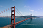 金门大桥, 旧金山, 结构, 湾, 水, 帆船, 蓝色, 天空, 景观, 城市