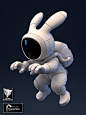 Rocket Rabbit, Brice Laville Saint-Martin : Rocket Rabbit by Brice Laville Saint-Martin on ArtStation.