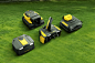 Yarbo Modular Yard Robot : We've seen lawnmower robots, and snow-blowing robots, but never one that can do both. That's the promise of the Yarbo Modular Yard Robot. It consists of a motorized, rubber-tracked base unit that can be equipped with three diffe