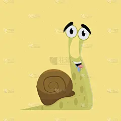 蜗牛卡通人物