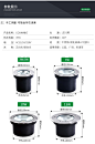地埋灯led户外防水射灯嵌入式广场地面灯cob埋地灯花园别墅草坪灯-tmall.com天猫