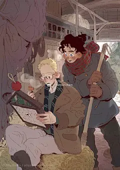 发个九图！本着“原创故事没人聊没人看也要画下去”和“飞机好美所以再难画也要画出来”的原则…还有希望能够被转发看见
*这个原创故事是讲飞机维修工人阿福和侄女娜塔莉娅的大山里飞行竞赛与冒险。具体剧情暂时不会透露，不过说好了画漫画 到现在为止漫画没出来，插画倒是没少过【你 ​​​​