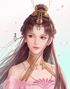 唯美武侠风美女高清动漫壁纸推荐，图8诛仙陆雪琪造型最惊艳